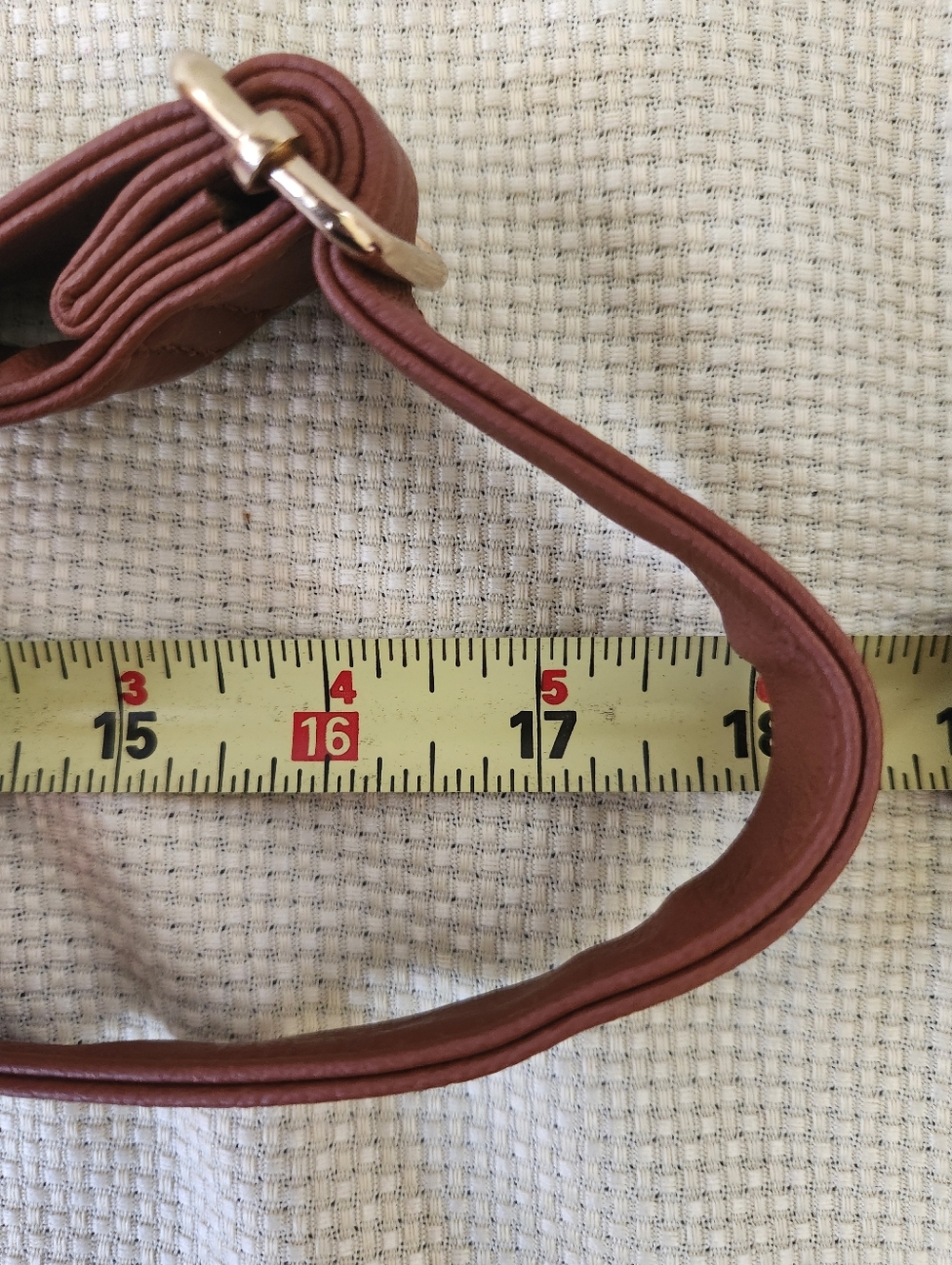 NWT Lrg Rampage Cognac Crossbody 14x14 Y2K Boho Multi Zip Whipstitch Snap Pocket - Picture 16 of 16